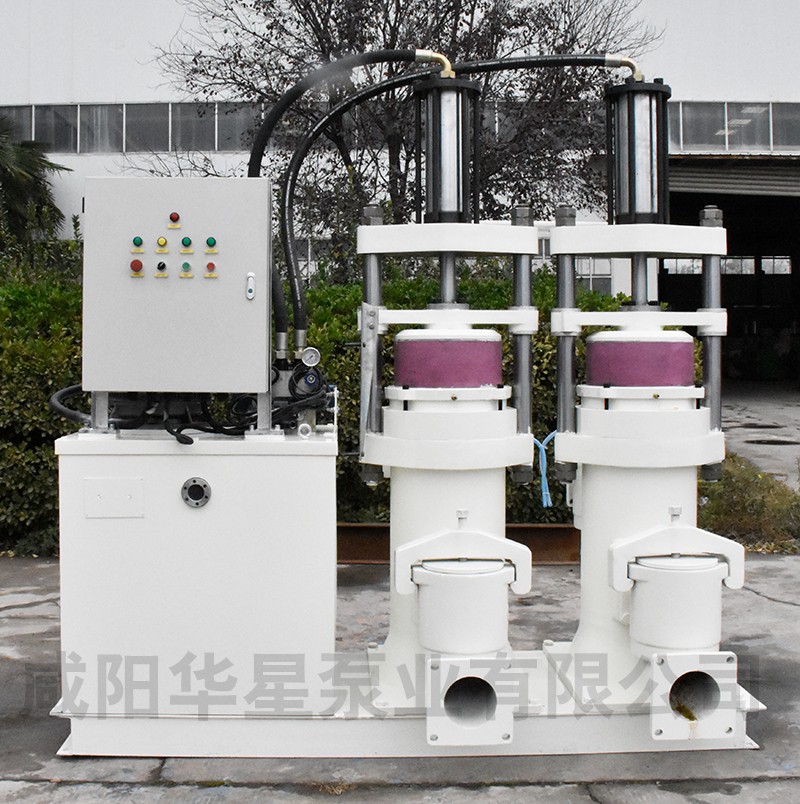 壓濾機節(jié)能進(jìn)料泵，液壓陶瓷柱塞泥漿泵